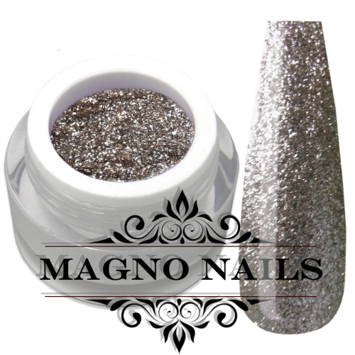 Preview: UV Gel - 1905 - Chrome Glitter Glam Gel - Vegas Gold